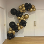 18. "Black Tie" - DIY Balloon Garland Kit