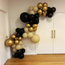 26. "Beige & Gold Luxe" - DIY Balloon Garland Kit