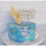 Eighteen Cake Topper - Aston Blue