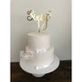 Sixty Acrylic Cake Topper - Aston Blue