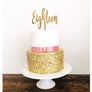 Eighteen Cake Topper - Aston Blue