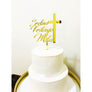 Sretno Krstenje Cake Topper - Aston Blue