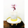 Trapeze Cake Topper - Aston Blue