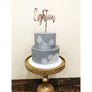Eighteen Cake Topper - Aston Blue