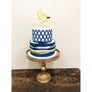 Bow Cake Topper - Aston Blue