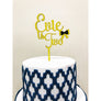 Bow Cake Topper - Aston Blue