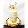 Graduation Acrylic Cake topper - Aston Blue