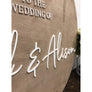 Personalised Wedding welcome Sign - Aston Blue