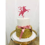 Unicorn Cake Topper - Aston Blue