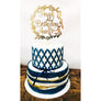 Happy Birthday Cake topper - Aston Blue