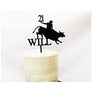 Bull Rider Cake Topper - Aston Blue