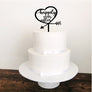 Happily Ever After Cake Topper - Aston Blue