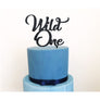 Wild One Acrylic Cake Topper - Aston Blue