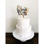 Custom Baptism Acrylic Cake Topper - Aston Blue