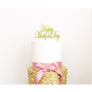 Happy Mothers Day Acrylic Cake Topper - Aston Blue