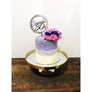 Thirty Acrylic Cake Topper - Aston Blue