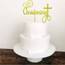 Christening Cake Topper Topper - Aston Blue