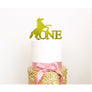 Unicorn Acrylic Cake topper - Aston Blue