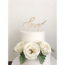 Love Cake Topper - Aston Blue