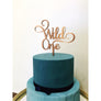 Wild One Cake Topper - Aston Blue