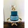 Personalised Twenty One Acrylic Cake Topper - Aston Blue