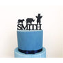 Custom Animal Acrylic Cake Topper - Aston Blue