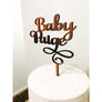 Baby Name Cake Topper - Aston Blue