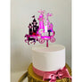 Princess Castle Cake Topper - Aston Blue