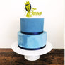 Lion Acrylic Cake Topper - Aston Blue