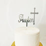 Christening Cake Topper - Aston Blue