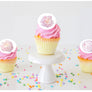 Peony Edible Cupcake Images