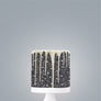 Terrazzo- Dark Grey Edible Icing Image