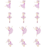 Ballerina Edible Cupcake Images