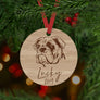 Bulldog Dog Ornament - Aston Blue