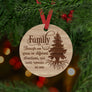 Family Ornament - Aston Blue