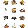Pirate Edible Cupcake Images