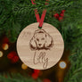 Poodle Dog Ornament - Aston Blue