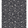 Terrazzo- Dark Grey Edible Icing Image