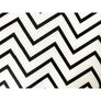 Black Zig Zag Tissue Paper Sheets - Aston Blue