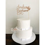 Baptism Cake Topper - Aston Blue