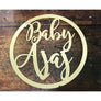 Baby Name Plaque - Aston Blue
