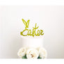 Easter Cake Acrylic topper - Aston Blue