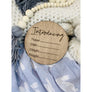 Birth Announcement Sign - Aston Blue