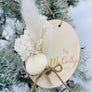 Family Name Dried Flower Ornament SKU111