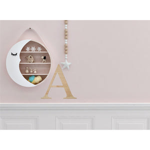 30 cm Initial Plaque - Aston Blue