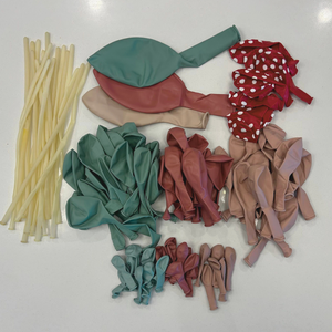 33. "Strawberry Kisses" - DIY Balloon Garland Kit