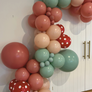33. "Strawberry Kisses" - DIY Balloon Garland Kit