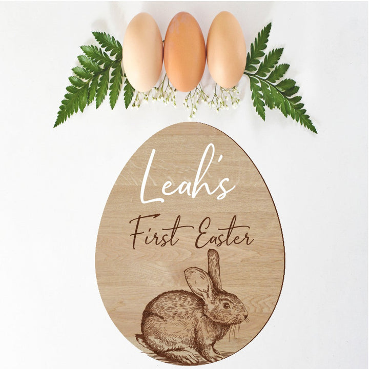My First Easter Sign - Aston Blue