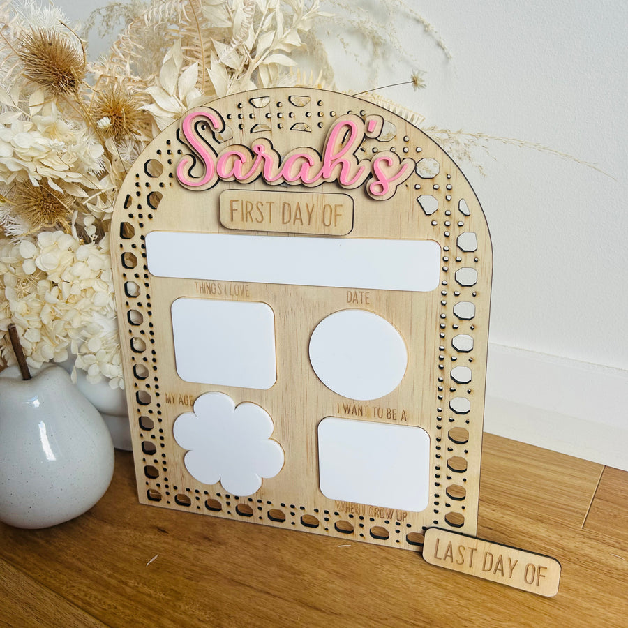 Back to School Board SKU 556