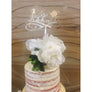 Kitchen Tea Cake Topper - Aston Blue
